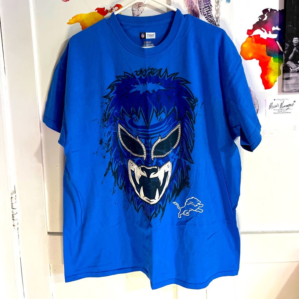 Detroit Lions NFL Team Apparel Short Sleeve Tee Xl